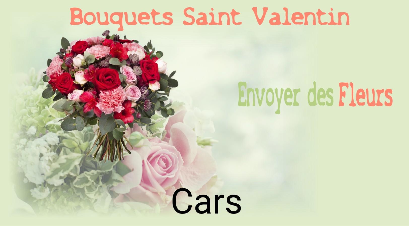 Roses de Saint-Valentin livrées à Cars